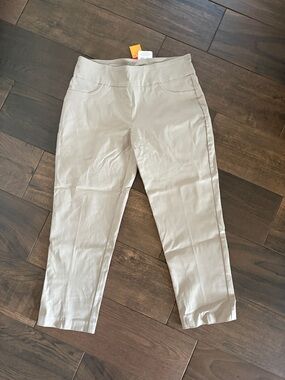 Ruby Rd. Petite Tan slimming Pants